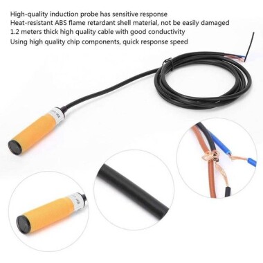 E3F-DS30C4 NPN Photoelectric Sensor Switch Detection Range 5-30cm - 4