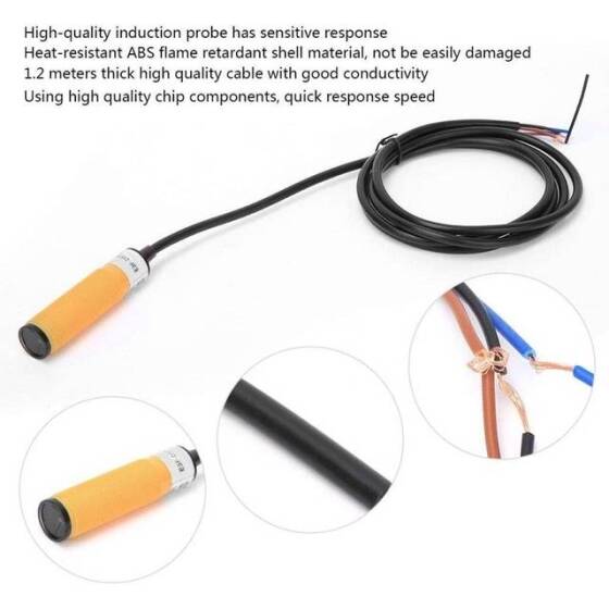 E3F-DS30C4 NPN Photoelectric Sensor Switch Detection Range 5-30cm - 4