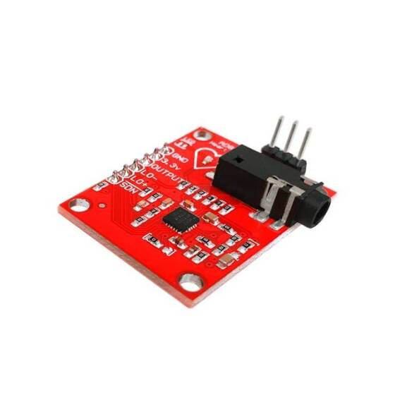 Ecg Module AD8232 Ecg Measurement Pulse Heart Ecg Monitoring Sensor Module Kit - 4