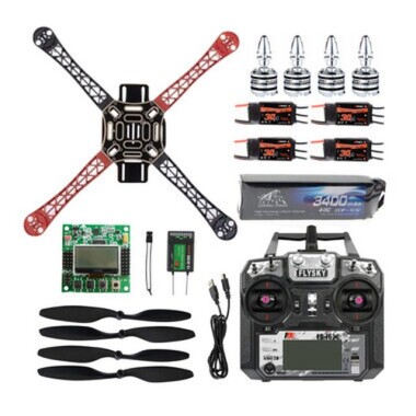 EMAX F450 Drone Set Combo Package 10 Channel Controller and KK2.15 Flight Card - Emax