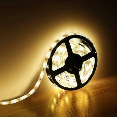 Epoxy Cold White 2835 12V SMD LED Strip 60 LED/Meter Flexible 5M/Roll - 3