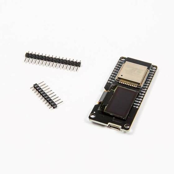 ESP32 OLED Module for WiFi and Bluetooth The buttons are on the back - 5