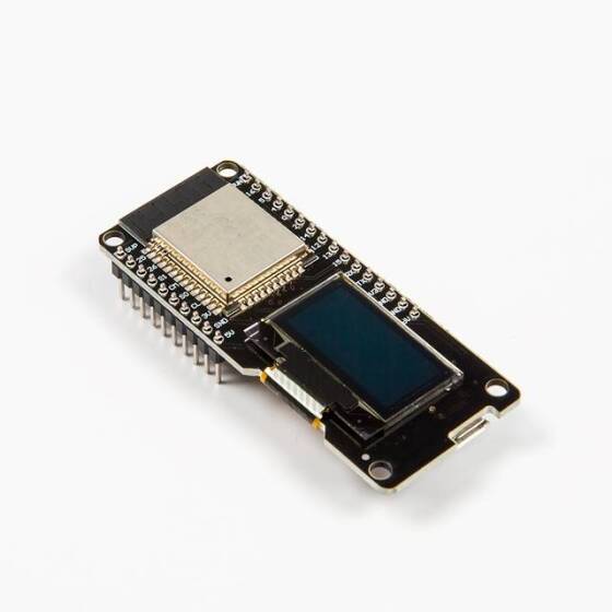 ESP32 OLED Module for WiFi and Bluetooth The buttons are on the back - 2
