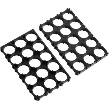 Fireproof 3x5 18650 Battery Holder With 18.4mm Bore Diameter - 2