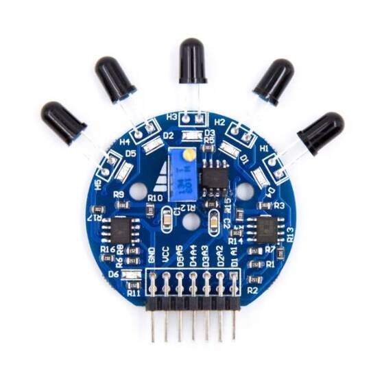 Five Channel Flame Sensor Module - 2