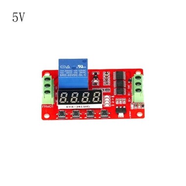FRM01 DC5V 1 Channel Multifunction Relay Module Loop Delay Timer Switch Self-Locking Timing Module Fast Delivery - 1