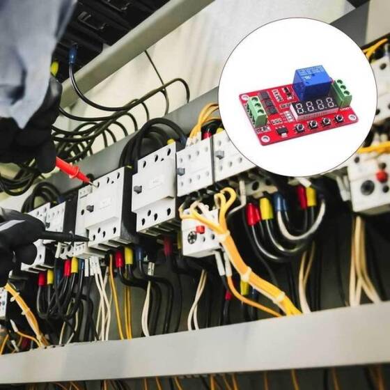 FRM01 DC5V 1 Channel Multifunction Relay Module Loop Delay Timer Switch Self-Locking Timing Module Fast Delivery - 3