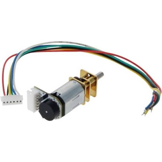 GA12-N20 12V 1000RPM Micro DC Reducer Motor Encoder With Wire - 5