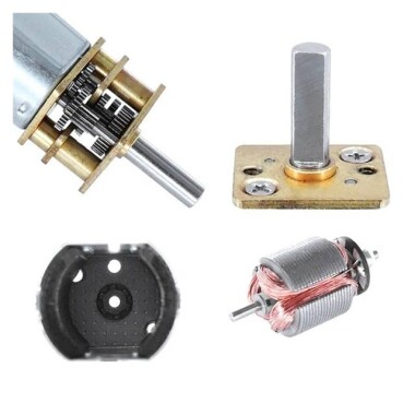 GA12-N20 12V 150RPM Micro DC Metal Gear Reduction Motor - 5