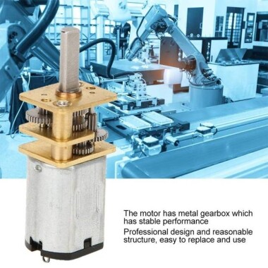 GA12-N20 3V 300RPM Micro DC Metal Gear Reduction Motor - 2