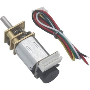 GA12-N20 6V 750RPM Micro DC Reducer Motor Encoder With Wire - 1
