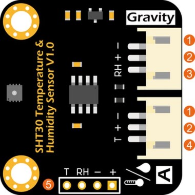 Gravity: Analog SHT30 Humidity and Temperature Sensor - DFRobot