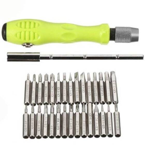 Green 32 in 1 Multi-Purpose Precision Screwdriver Set - 3