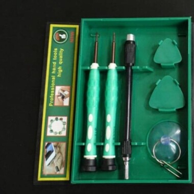 Green 38 in 1 S2 Screwdriver Set - Plastic Box - 6