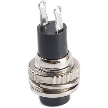 Green DS-316 10mm Lock-Free Momentary Self-Reset Small Push Button Switch - 2