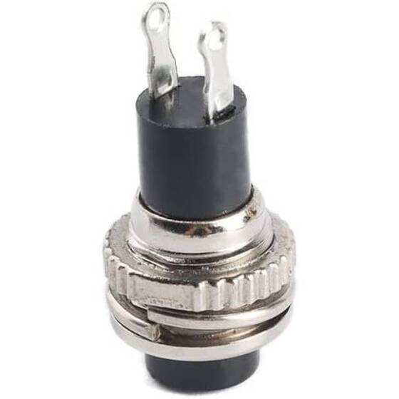 Green DS-316 10mm Lock-Free Momentary Self-Reset Small Push Button Switch - 2