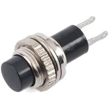 Green DS-316 10mm Lock-Free Momentary Self-Reset Small Push Button Switch - 4