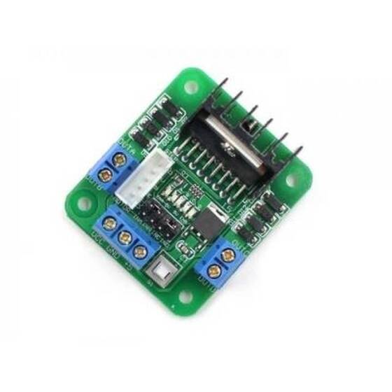 Green L298N Dual H Bridge DC Stepper Motor Board - 2
