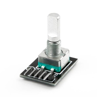 Green Rotary Encoder Module for Arduino With Demo Code - 5