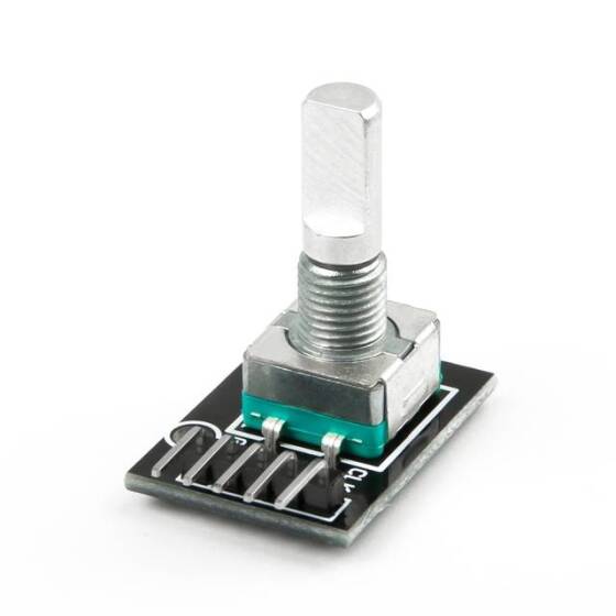 Green Rotary Encoder Module for Arduino With Demo Code - 5