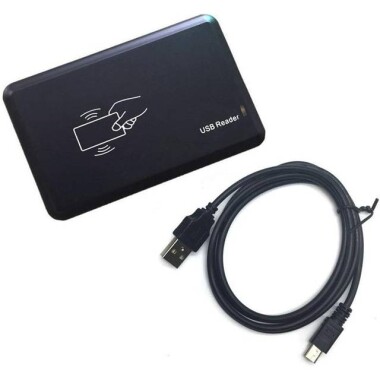 Handheld 125KHz T5577 CET5200 EM4305 RFID ID Card Key Copier/ Writer/ Tag Reader/DuplicaTor Machine Without Battery Size:71x117x31mm - 3