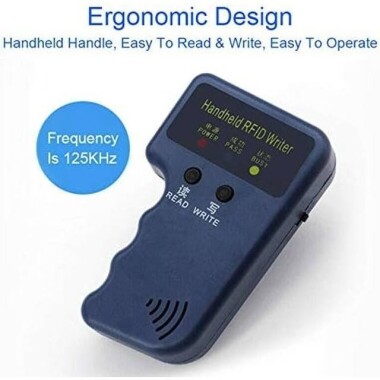 Handheld 125KHz T5577 CET5200 EM4305 RFID ID Card Key Copier/ Writer/ Tag Reader/DuplicaTor Machine Without Battery - 2