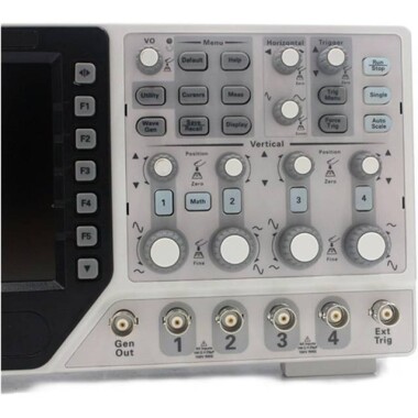 Hantek DSO4104C 100MHz 4CH Storage Oscilloscope With Signal Source UK Plug - 3