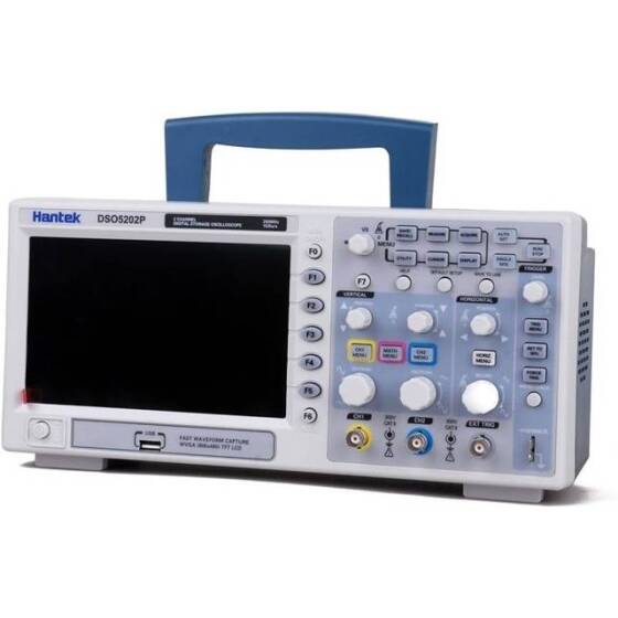 Hantek DSO5202BMV 200MHz 1GSa/s 2CH 2M Digital Storage Oscilloscope Built-in Video And 2GB Flash Memory CN Plug - 2