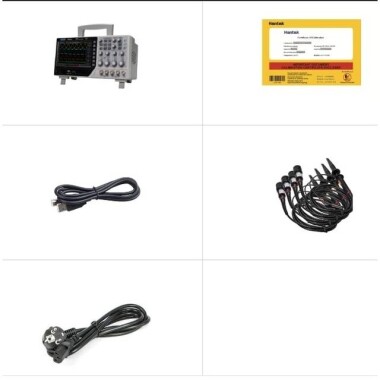 Hantek DSO7204B 200MHz 4CH Digital Storage Oscilloscope US Plug - 5