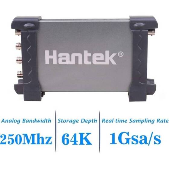 Hantek6204BD 200MHz 4CH Oscilloscope Arbitrary Waveform Generator - 2