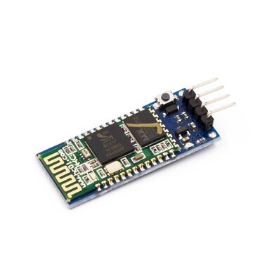 HC-05 4 Pin Bluetooth Module(Master+Slave) With Button - 5