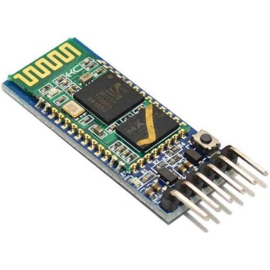 HC-05 6 Pin Bluetooth Module (Master + Slave) With Button China Chip - 2