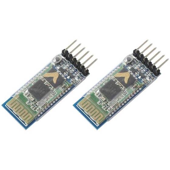 HC-05 6 Pin Bluetooth Module With Button - 12