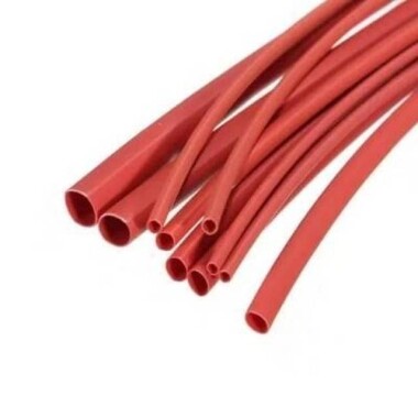 Heat Shrink Tubing 2.5mm Red 1Meter - 1