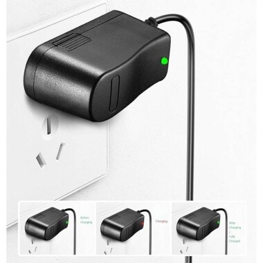 High Quality Full Amperes 12.6V 1A Lithium Battery Charger EU Plug - 2