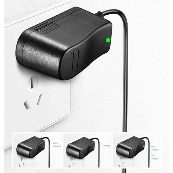 High Quality Full Amperes 12.6V 1A Lithium Battery Charger EU Plug - 2