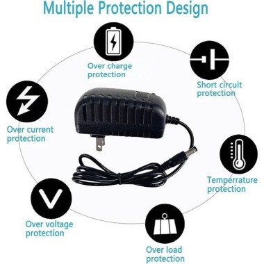 High Quality Full Amperes 12.6V 800MA Lithium Battery Charger US Plug - 4