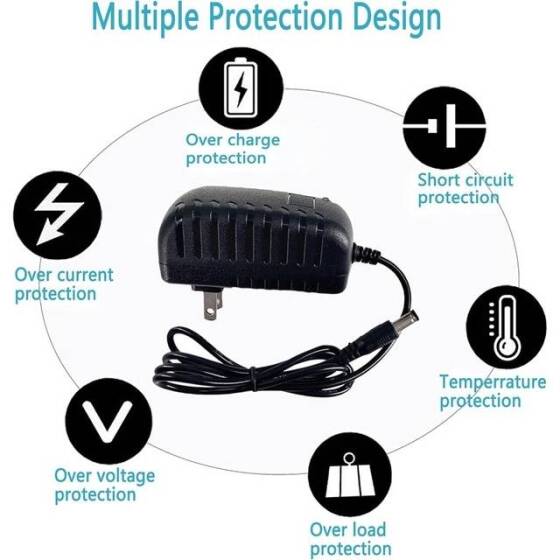 High Quality Full Amperes 12.6V 800MA Lithium Battery Charger US Plug - 4