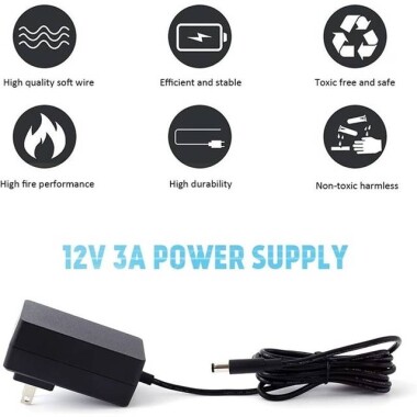 High Quality Full Amperes 12V 3A AU Plug Adapter - 2