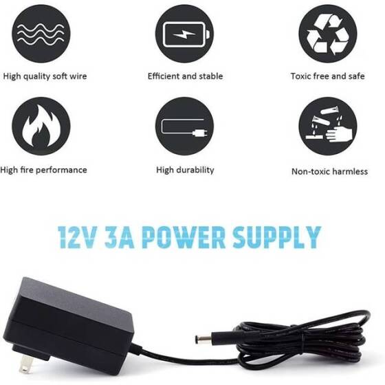 High Quality Full Amperes 12V 3A AU Plug Adapter - 2