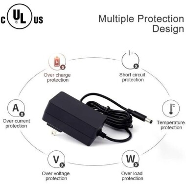 High Quality Full Amperes 12V 3A US Plug Adapter - 3