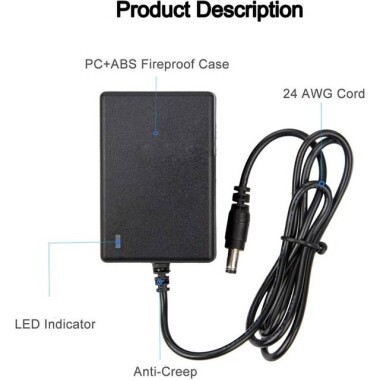 High Quality Full Amperes 15V 2A UK Plug Adapter - 3