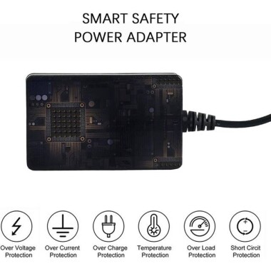 High Quality Full Amperes 16.8V 0.8A Lithium Battery Charger UK Plug - 4