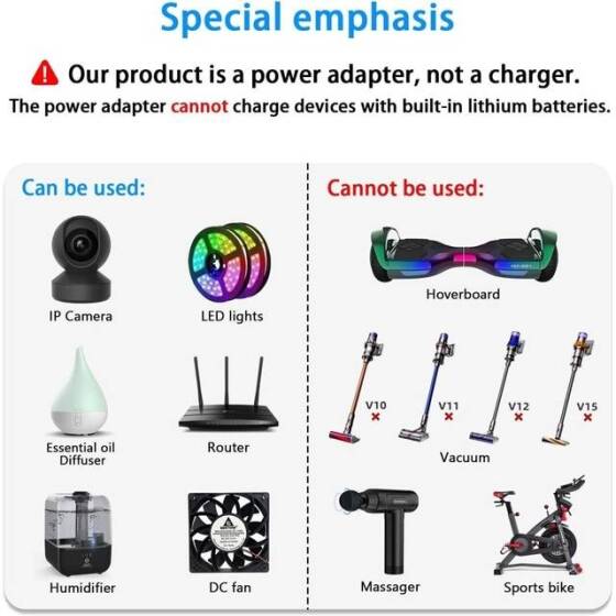 High Quality Full Amperes 24V 1A US Plug Adapter - 4