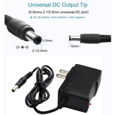 High Quality Full Amperes 3V 1A EU Plug Adapter - 4