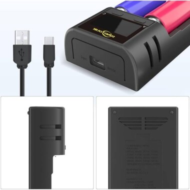 High Quality Full Amperes 4.2V 1A Lithium Battery Charger UK Plug - 4