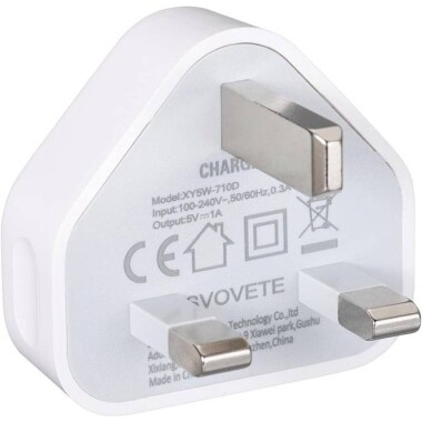 High Quality Full Amperes 5V 1A UK Plug Adapter - 4