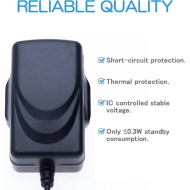 High Quality Full Amperes 6V 2A UK Plug Adapter - 4