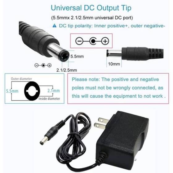 High Quality Full Amperes 6V 2A US Plug Adapter - 3