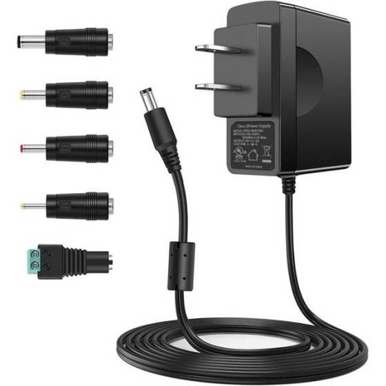 High Quality Full Amperes 9V 1.5A EU Plug Adapter - 1